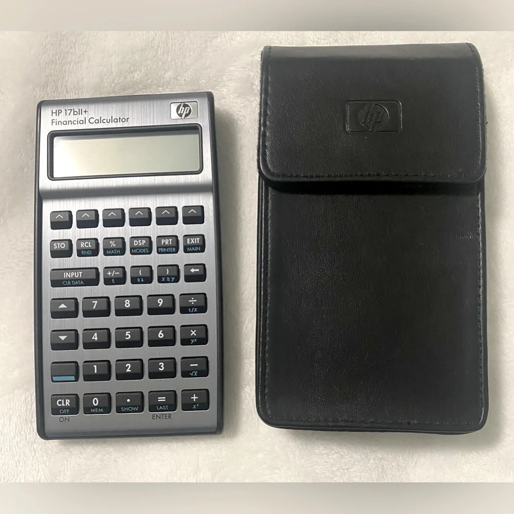 HP 17bll+ Financial Calculator with Case Like New